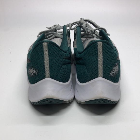 Mens Nike Air Zoom Pegasus 38 Eagles Grey/Black/Blue DJ0824-001 USED Size 9 - Picture 4 of 10
